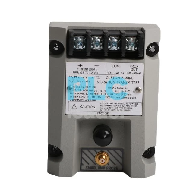 Bently Nevada 990-04-XX-01-00 MOD:147202-01 Vibration Transmitter Bently Nevada 990-04-XX-01-00 MOD:147202-01 Vibration Transmitter